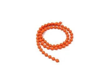 Hareline - Fluorescent Bead Chain Medium - Fl. Orange