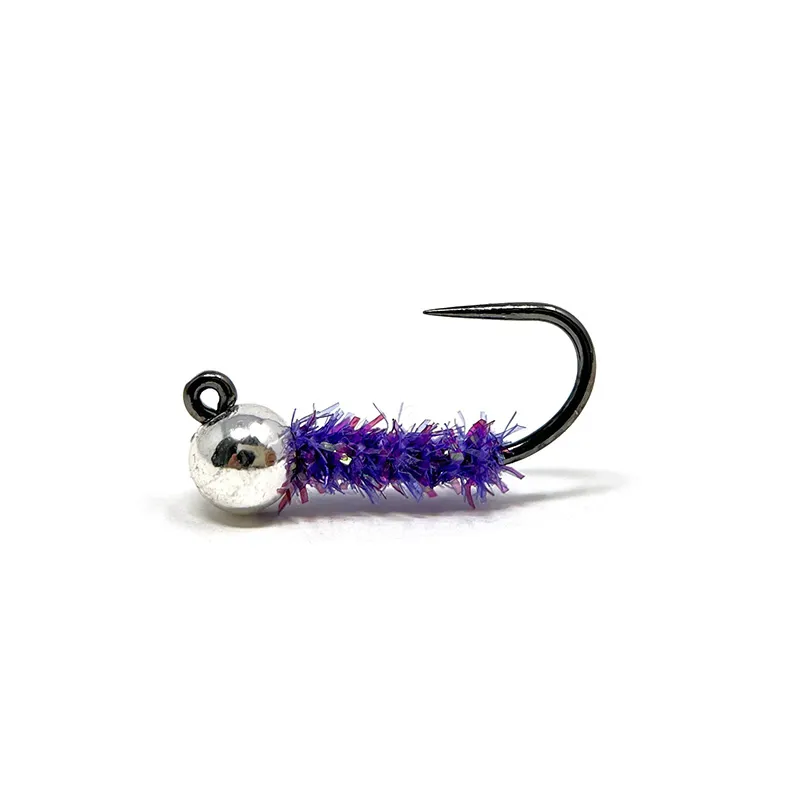 Lavezzinifly - Nymph - Jig Purple Silver