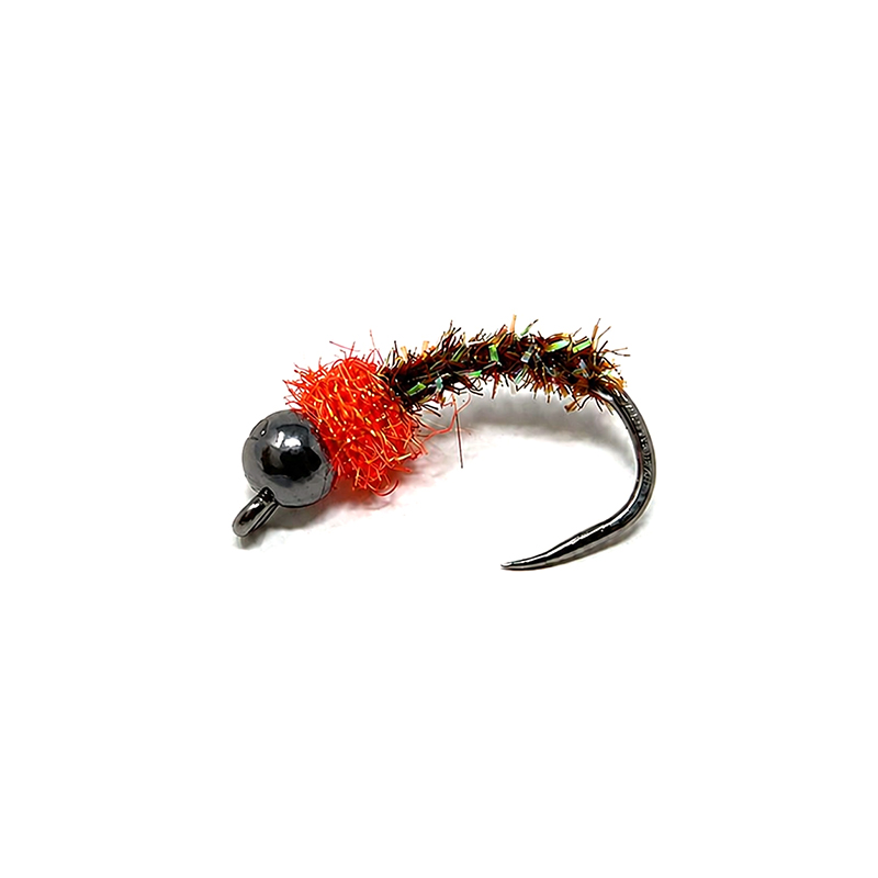 Lavezzinifly - Nymph - Brown Spot Red & Black
