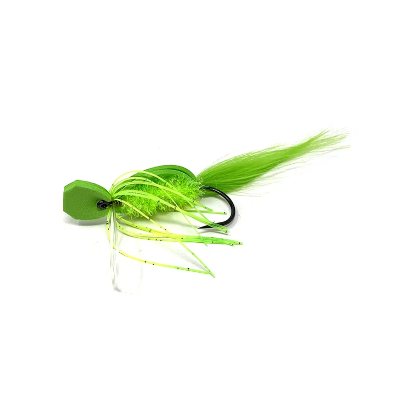 Lavezzinifly - Streamer - Pike Gurgler Frog