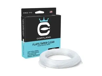 Cortland - Fly Line - Flats Taper Clear