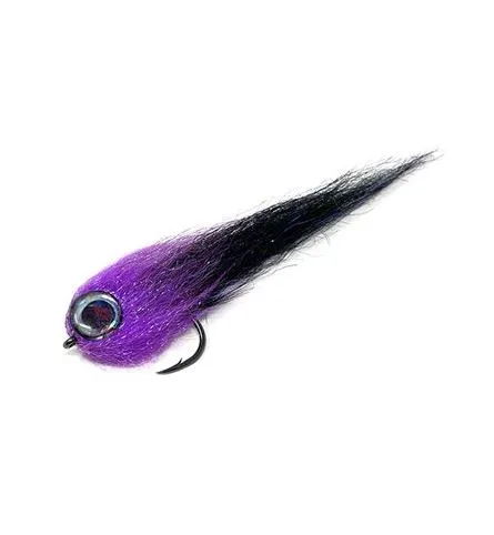 Lavezzinifly - Saltwater Streamer - Big Game Purple Black