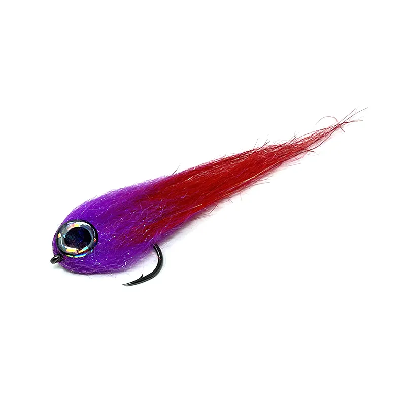 Lavezzinifly - Saltwater Streamer - Big Game Purple Red