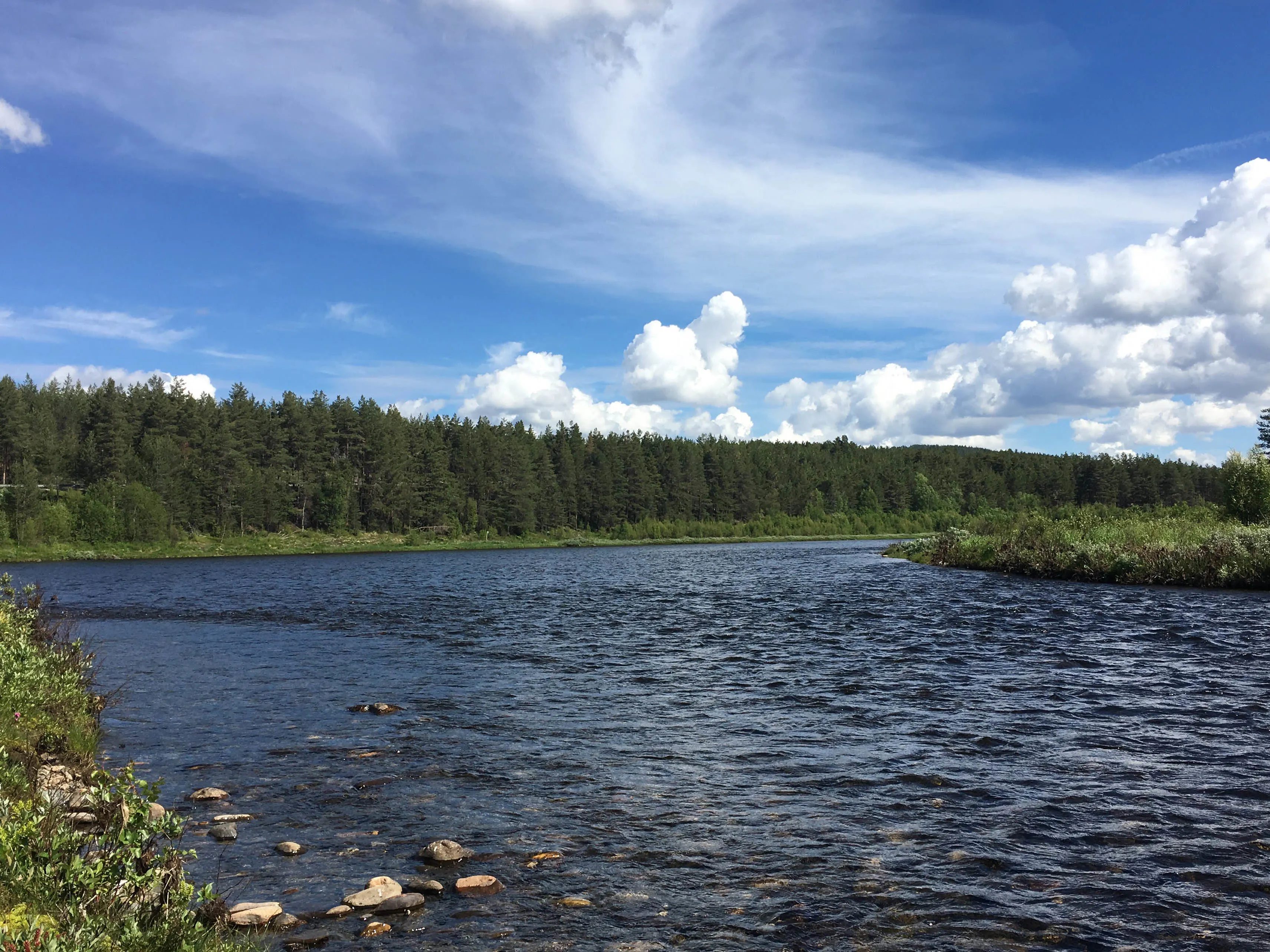 Norvegia 2017:  fiume Glomma