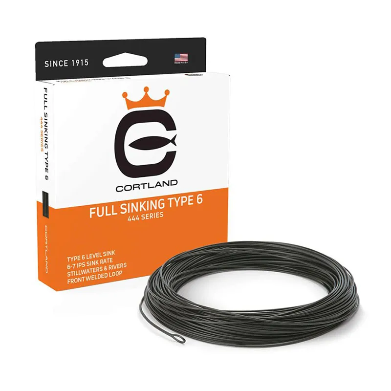Cortland - Fly Line - 444 Classic Series - Full Sinking Type 6