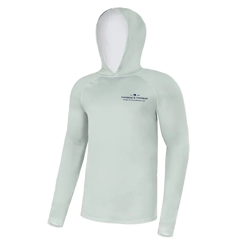Thomas & Thomas - Sea Mist Tech Hoody w/ Tarpons on back