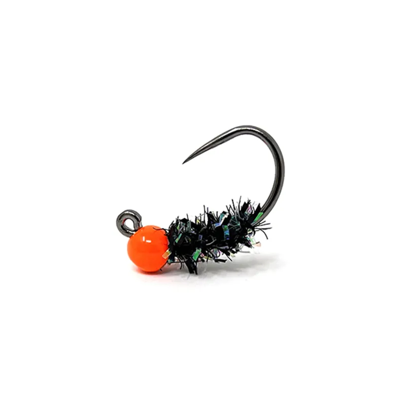 Lavezzinifly - Pro Nymph - Jig MC Black & Fluo Orange