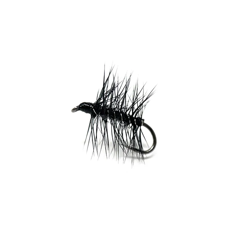 LYT Series - #22 - Black Palmer Dry Fly