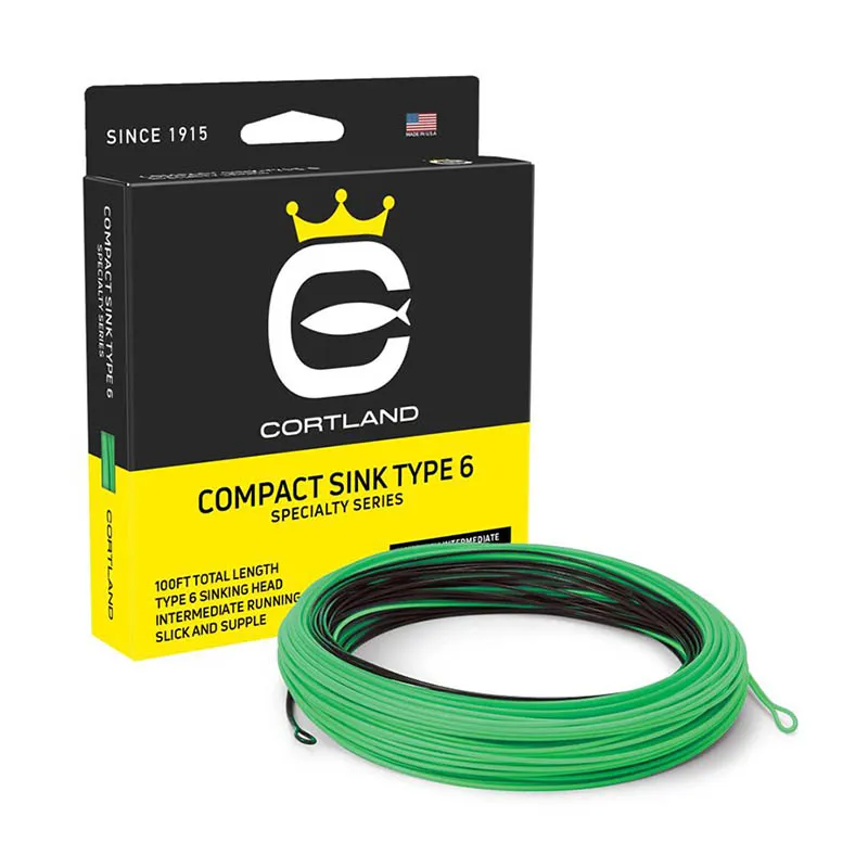 Cortland - Fly Line - Speciality Series - Compact Sink Type 6