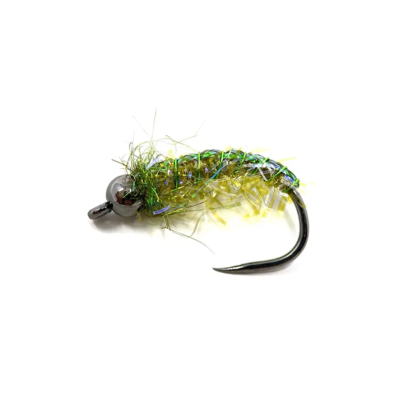 LYT Series - #23 - Hydropsyche Nymph Olive & Black