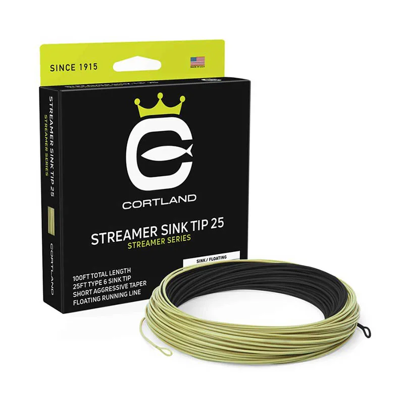 Cortland - Fly Line - Streamer Series - Streamer Sink Tip 25
