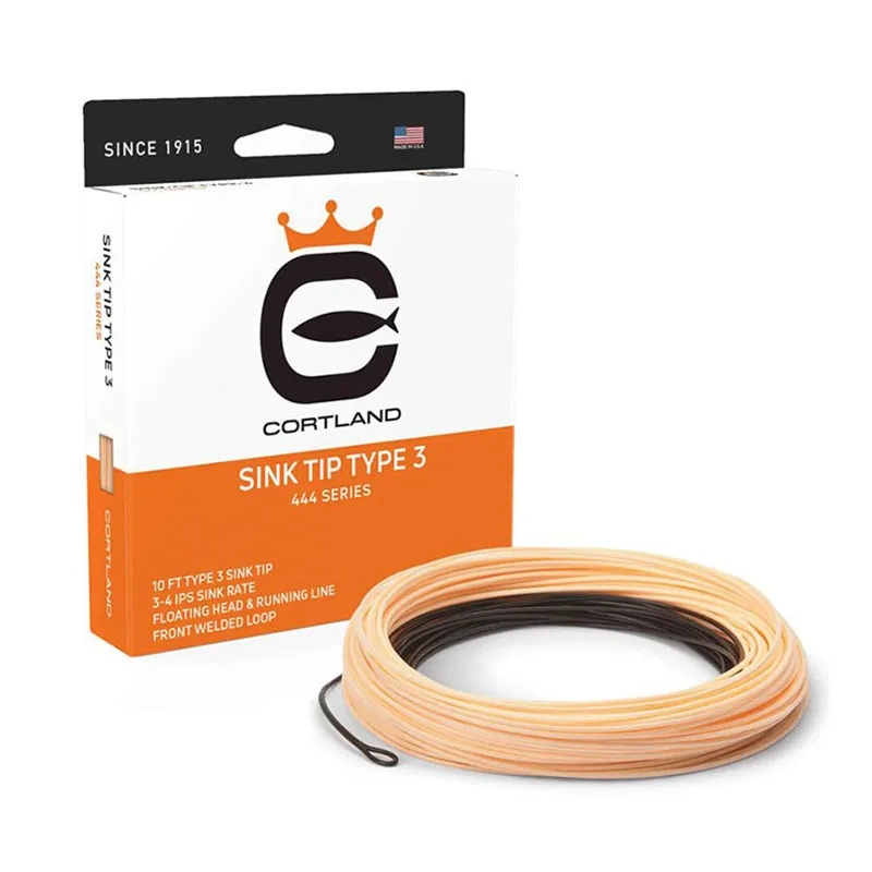 Cortland - Fly Line - 444 Classic Series - Sink Tip Type 3