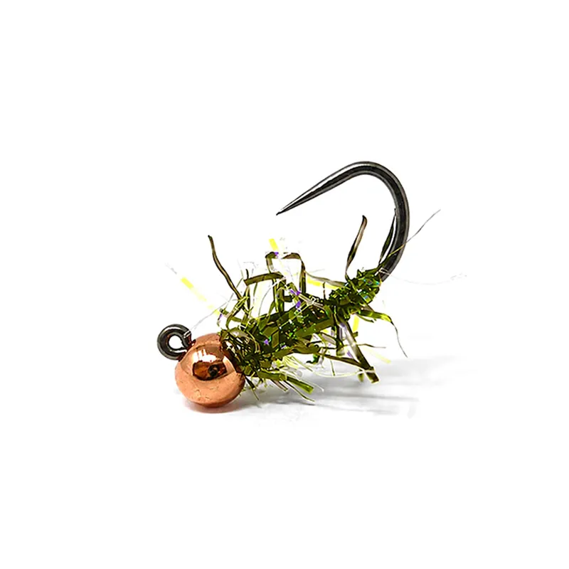 Lavezzinifly - Pro Nymph - Jig UV Olive & Copper