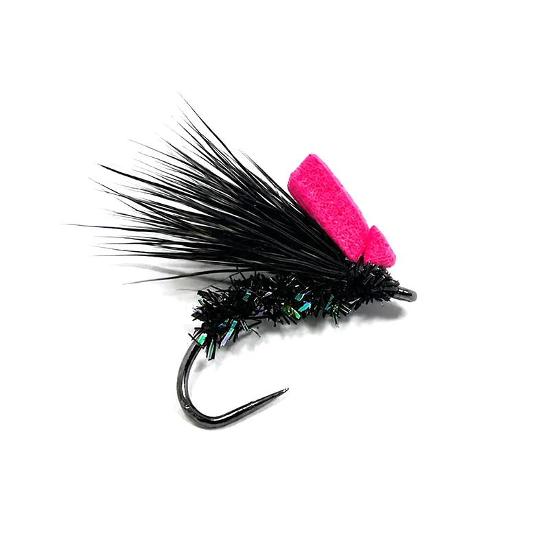 Lavezzinifly - Dry - Klink Emerger Black Fuchsia