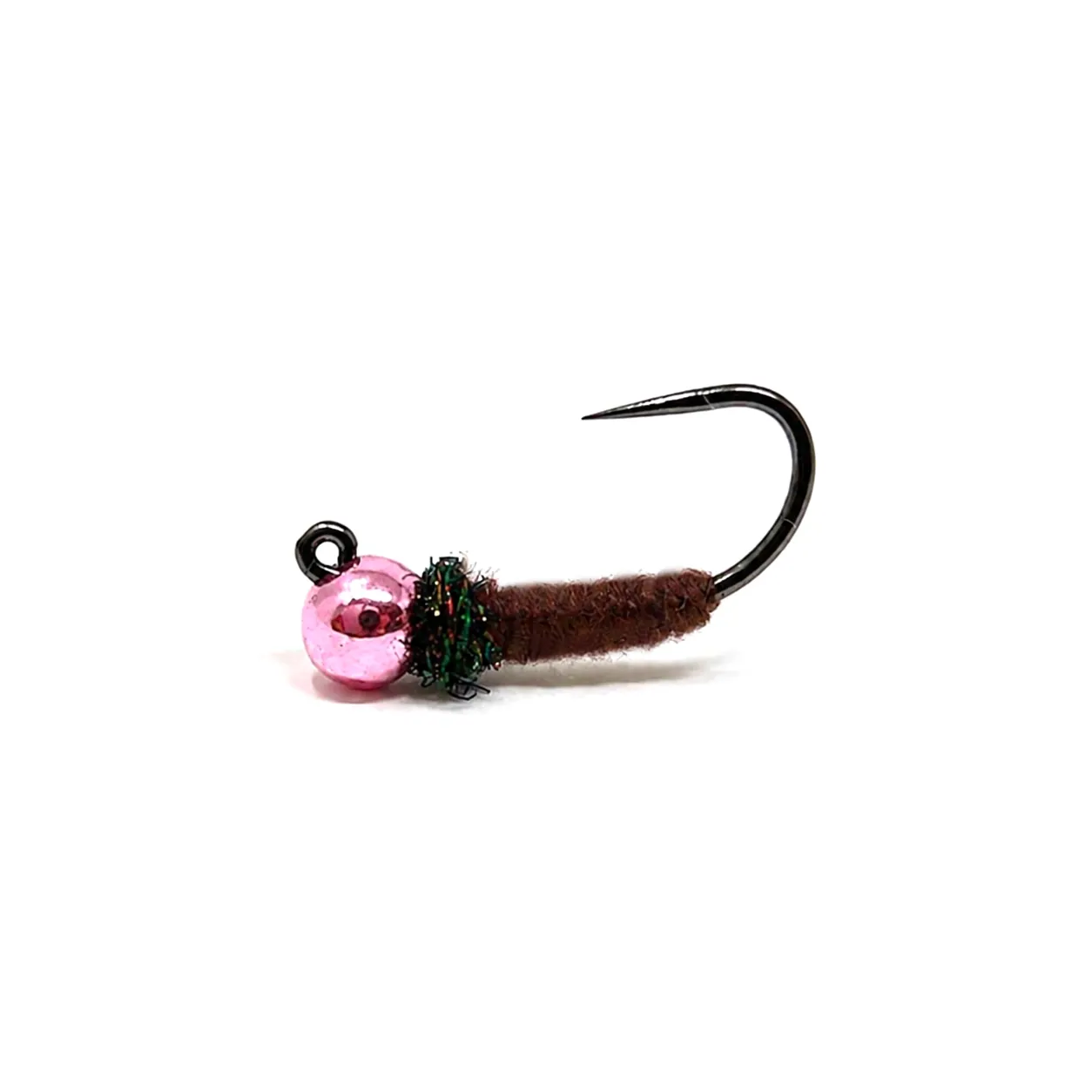 Lavezzinifly - Nymph - Jig Brown Peacock & Lt. Pink