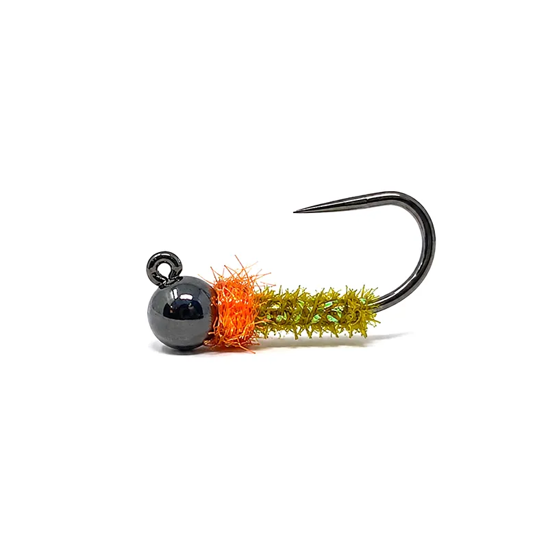 Lavezzinifly - Nymph - Jig Olive & Orange