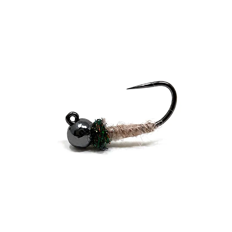Lavezzinifly - Nymph - Jig Caddis Black Variant