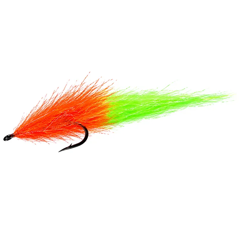 Lavezzinifly - Streamer - Fluo Chartreuse Orange
