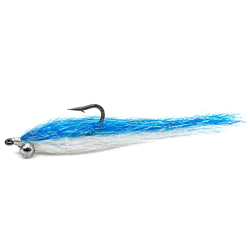Lavezzinifly - Streamer - Clouser Minnow Blue & White