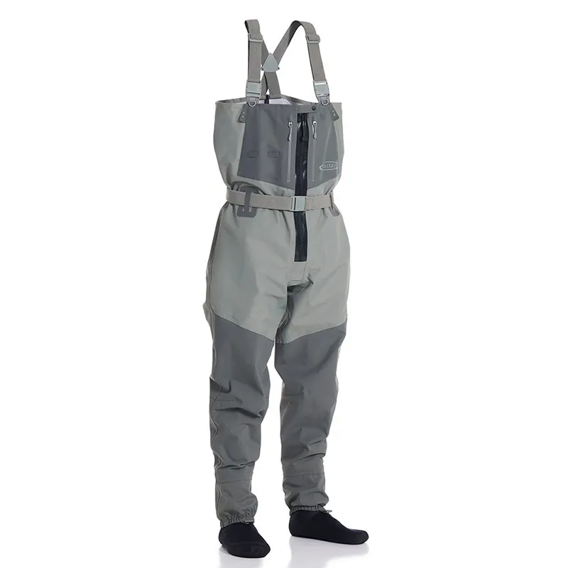 Vision - Koski Grey Zip Wader