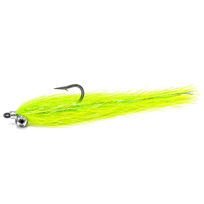 Lavezzinifly - Streamer - Clouser Minnow Fluo Yellow